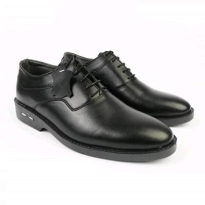 کفش چرم مردانه مجلسی و اداری مدل کوروش قالب استاندارد