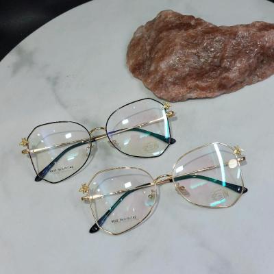 عینک فریم طبی زنانه دخترانه فلزی برند زن با کیفیت مدل پروانه ای