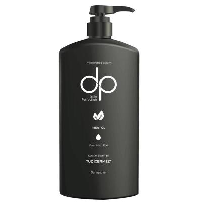 شامپو مو dp بدون نمک- مدل MENTOL - حاوی کراتین و بیوتین