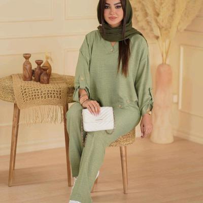 مانتو شلوار زنانه مدل نانیسا-157467