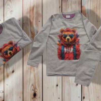 بلوز شلوار طرح تدی