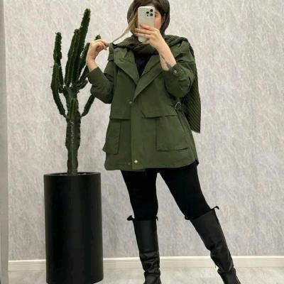 مانتوبارونی آستردار نوا با دو سایز بندی