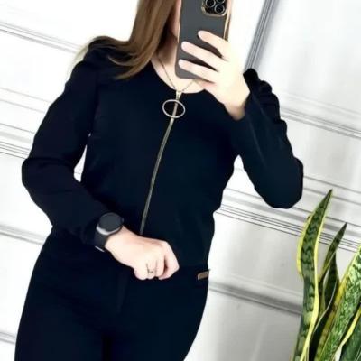 پیراهن مهمانی زنانه کرپ پانیذ مدل کراپ مجلسی جلو زیپ