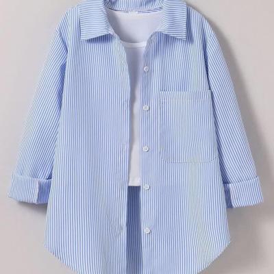 شومیز مانتویی راه راه