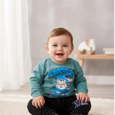 ست بلوز و شلوار پسرانه چاپی دورس سایز35،40