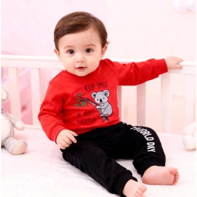 ست بلوز وشلوار پسرانه نوزادی 4تا12ماه