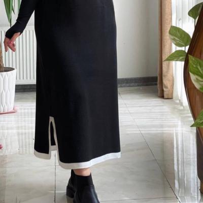 دامن بافت چاکدار