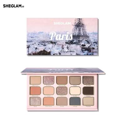 پالت سایه 15 رنگ پاریس شیگلم مدل Picnic in Paris