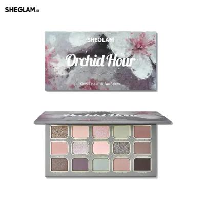 پالت سایه 15 رنگ ارکید شیگلم مدل Orchid Hour