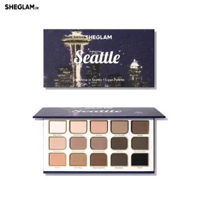 پالت سایه 15 رنگ سیاتل شیگلم مدل Showtime In Seattle