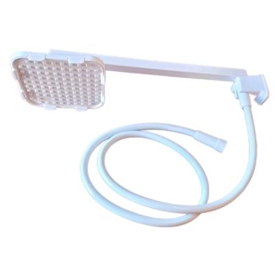 علم دوش کامل حمام سفید استاندارد بازشو میراب