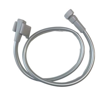 شلنگ دستشویی نقره ای پلاستیکی درجه یک میراب