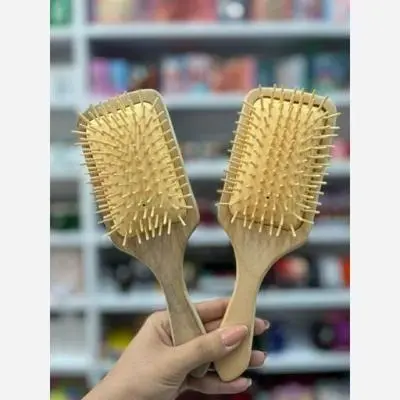 برس چوبی بامبو ( شانه چوبی بامبو )