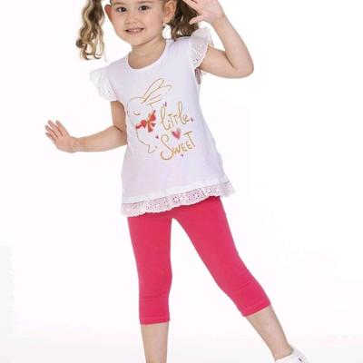 لگینگ کاپری بچگانه ساق شلواری بچگانه مناسب برای 9 تا 10 سال رنگ مشکی-134405