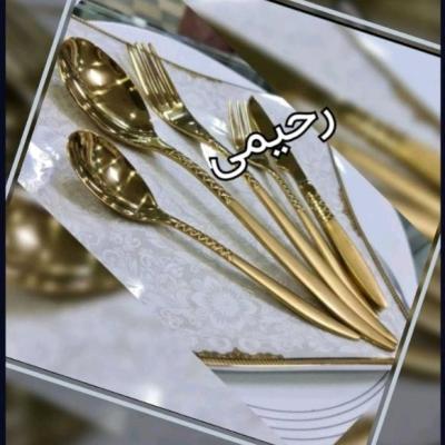 سرویس قاشق و چنگال 24 نفره 120پارچه یونیک آلمانی دهانه اروپایی