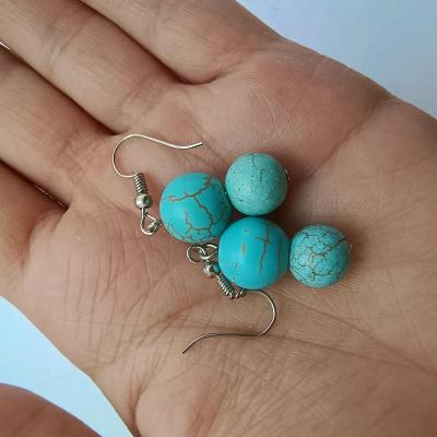 گوشواره فیروزه صنعتی گوش320
