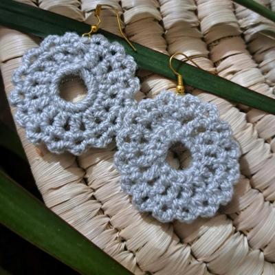 گوشواره قلاب‌بافی دست‌ساز | سبک، خاص و منحصر به فرد