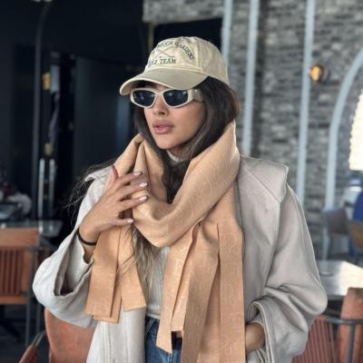 شال تدی گلبهی طرح دیور قواره 210 در 35