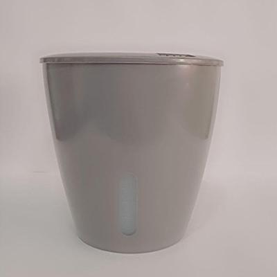 گلدان خودآبیار مخصوص هیدروپونیک سایز 14 طوسی