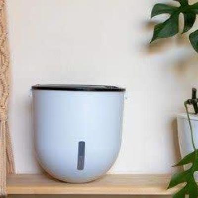 گلدان خودآبیار مخصوص هیدروپونیک دیواری یفید سایز 14