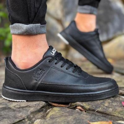 کتانی ونس مشکی لاگوست