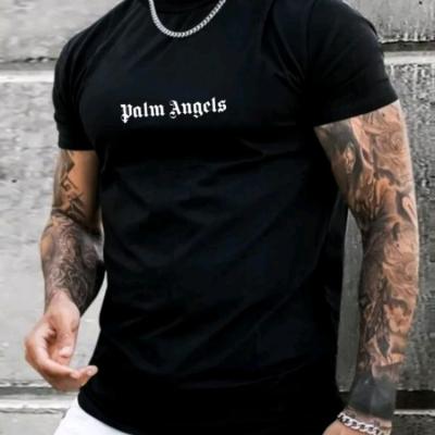 تیشرت مردانه مشکی Palm Angelsجنس سوپر پنبه ترک