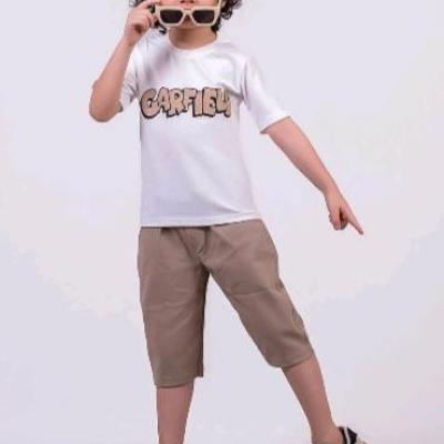 تیشرت لش با شلوارک پسرانه