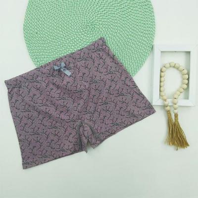 شورت پادار زنانه شاخه طوسی کد 10059