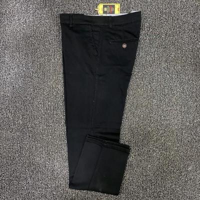 شلوار کتان کلاسیک مردانه رنگ مشکی و سرمه ای با سایزبندی 42 تا 52