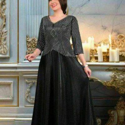 پیراهن مهمانی زنانه لمه مدل روناک