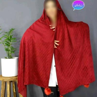 شال موهرضخیم پوم دار
