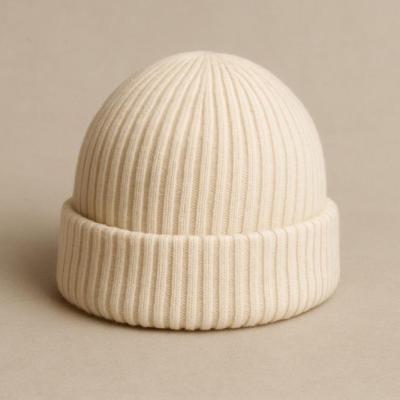 کلاه بافت زمستانی سفید فری سایز زنانه مردانه