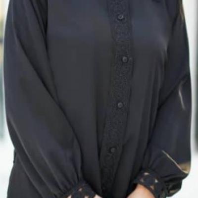 شومیز جلو دکمه دار،شومیز گیپوری