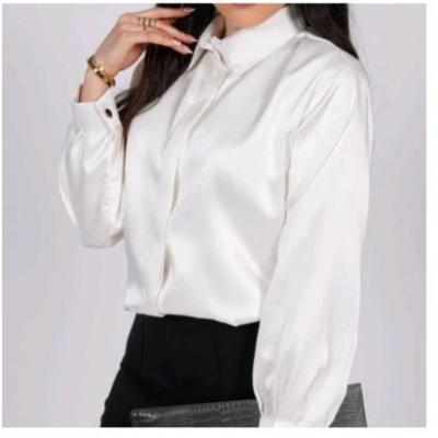 شومیز یقه مردانه جلو دکمه