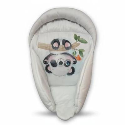 قنداق آغوشی نوزاد ( قنداق سوئیسی ) مخمل طرح پاندا