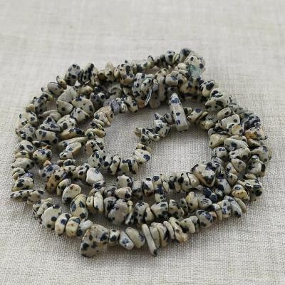 ریسه سنگ جاسپر دالمیشن شکسته (طول ریسه 40 سانتیمتر است)