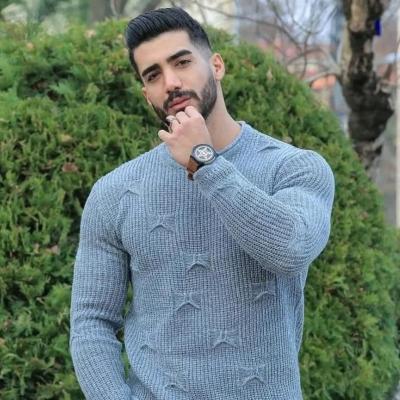 بافت یقه گرد زاپدار