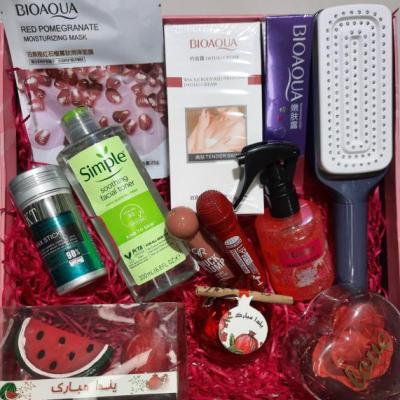 پک کادویی آرایشی و بهداشتی یلدایی شماره 3