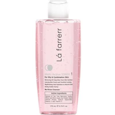 تونر مولتی اکتیو لافارر مناسب پوست چرب و مختلط حجم 170 میلی لیتر