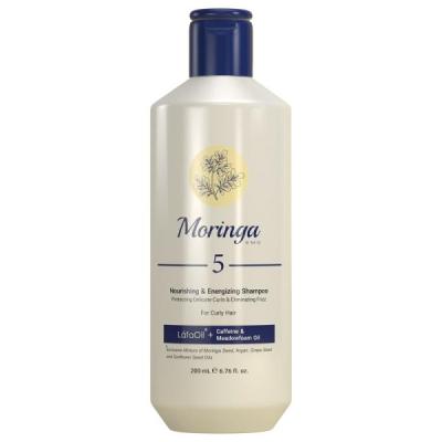 شامپو مغذی و انرژی بخش مورینگا اون 5 مناسب موهای فر