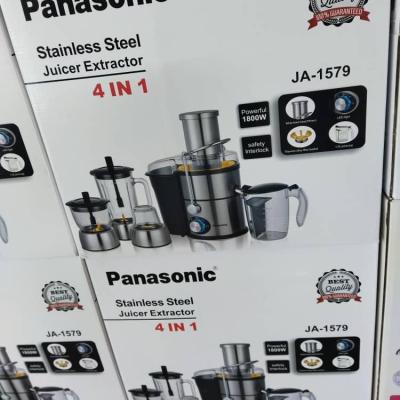 آبمیوه گیری پاناسونیک 4کاره گلویه استیل تیغه طلایی