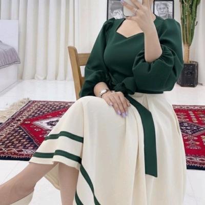 پیراهن روزمره زنانه کرپ مدل یلدایی