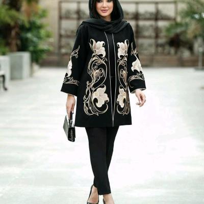 مانتو مجلسی کرپ مدل هلیا