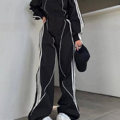 اورال کتان مغزی دوزی شده مشکی/سفید