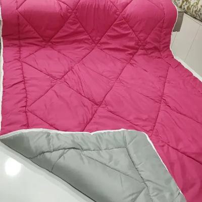 سرویس روتختی یک نفره 4تکه صورتی/طوسی کدD6