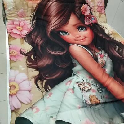 روتختی سه‌بعدی طرح دختر زیبا 2 (4 تکه)