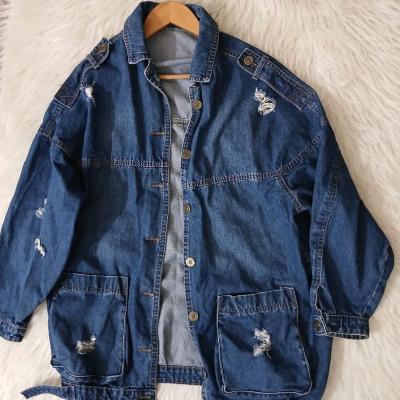 پالتو مانتو جین لی قواره دار