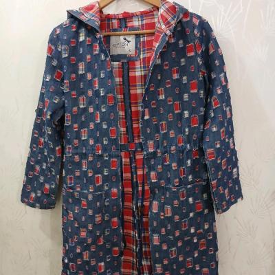 پالتو مانتو جین تکه دوزی