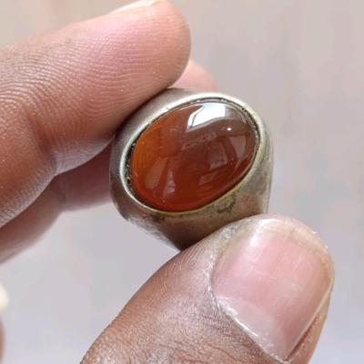 انگشتر مردانه عقیق گرزی