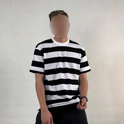 تیشرت رینگر پارچه بیسکویتی پنبه